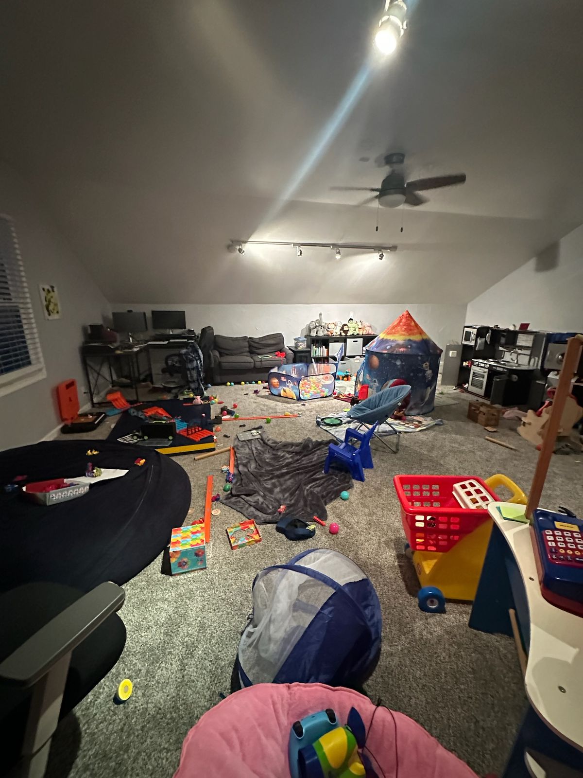 A playroom kids can reset themselves — before